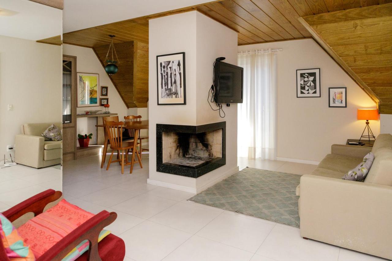 Apartamento em ótima localização em Gramado Apartamento Exterior foto